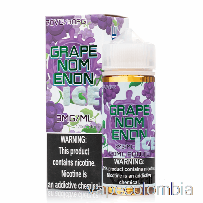 Vape Kit Completo Ice Olivenomenon - E-líquidos Nomenon - 120ml 6mg